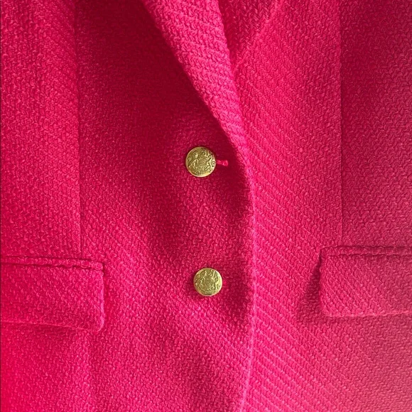 NWT J Crew pink tweed blazer, size 10 - Picture 2 of 7